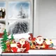 thumbnail image 4 of Adornos navideños de madera Papá Noel Muñeco de nieve Reno de Navidad Árbol de Navidad Feliz Navidad Alegría 2025 Decoración navideña para el hogar, 4 of 5