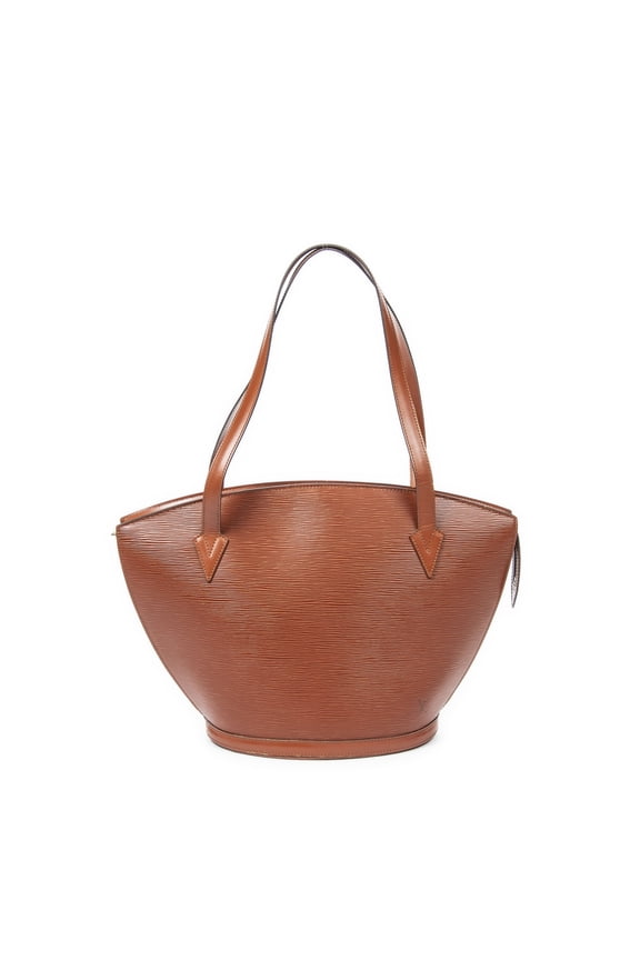 Pre-Owned Louis Vuitton Tan St-Jacques Shopping GM Shoulder Bag Epi