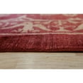thumbnail image 4 of EORC Red Handmade Afghan Wool Transitional Turkish Knot Rug, 10'3 x  13'11, 4 of 4