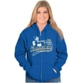 thumbnail image 4 of Popeye Connecticut CT Nutmeg State Zip Up Hoodie Men's Women's Brisco Brands M, 4 of 6