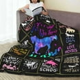 thumbnail image 5 of Horse Gifts for Girls,Horse Gifts for Women,Horse Blanket for Girls Women,Soft Flannel Horse Blankets,Horse Lovers Christmas Birthday Gifts Throw Blanket 50"X60", 5 of 6