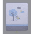 thumbnail image 3 of OptimaBaby Modern 5 Piece Little Puppy Dog Blue Nursery Bedding Set, Crib, 3 of 4