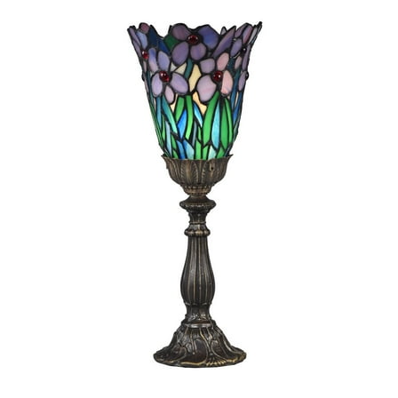 Dale Tiffany Meadowbrook Accent Lamp Antique Brass in finish