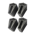 thumbnail image 1 of Meras de pies de escalera 4x, cubierta de pata de escalera de escalera cubiertas de reemplazo de pies de reemplazo de patas de extensión Pads para, 1 of 8