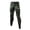 Army Green, variant on Men’s Camo Compression Pants, Pro Elastic Waist Workout Leggings with Pocket for Gym, Running & Training Black M