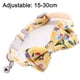 thumbnail image 2 of Lazo del plomo del collar de perro de la muchacha y collar ajustable del animal doméstico de la flor del hijab, 2 of 5