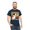 thumbnail image 2 of St Bernard & Lint Roller 'This is How I Roll' Funny Dog T-Shirt, 2 of 3