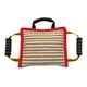 thumbnail image 1 of Almohada antimordeduras de perro, juguete para perros que muerden, ayudas para el comportamiento de obediencia, yute, para interiores y exteriores. rojo, 1 of 9