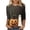 Gray, variant on Cowsor Womens Vintage Witch Crescent Moon Maple Leaf Graphic Crew Neck 3/4 Sleeve T Shirts Loose Fit Casual Halloween Printed Tops