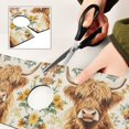 thumbnail image 6 of Yayeee Faucet Mat for Kitchen Sink 14.7" Diatomite Long Splash Guard Pad, Floral Cow, 6 of 7