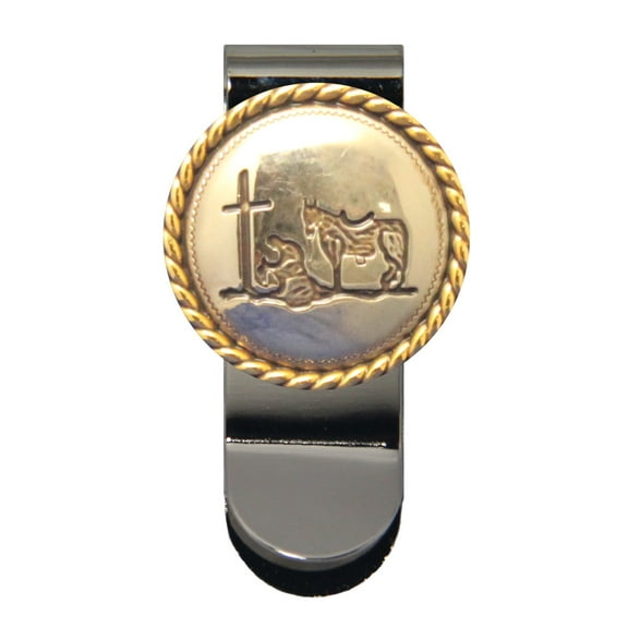 Cowboy Church Praying Cowboy Money Clip
