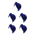 thumbnail image 2 of Nudo de turbante Pre-atado Qarigey Estilo étnico Diadema de moda Azul real, 2 of 6
