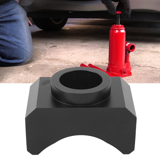 Hydraulic Jack Adapter Lightweight Aluminum Axle Lifting Saddle Lifts Vehicles Portable for Garage