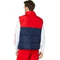 thumbnail image 2 of U.S. Polo Assn. Men's Colorblock Puffer Vest, Classic Navy, Medium, 2 of 3