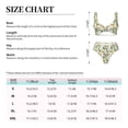 thumbnail image 6 of Daiia Watercolor Bright Sunflowers Women's Bikini Set Two Piece Swimsuit High Waisted Bikini Adjustable Straps Bikini Perfect for Beach, Pool, and Summer Vacation-X-Large, 6 of 9