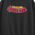 thumbnail image 2 of Marvel - Spider-Man Editorial Logo - Women's Oversized Fleece Crew Sweatshirt, 2 of 4