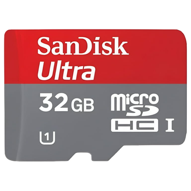 microSDHC Memory Card with SD Adapter, UHS-I U1 Class 10, 32 GB microSDHC Memory Card with SD Adapter, UHS-I U1 Class 10, 32 GB