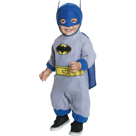 Baby Batman The Brave And The Bold Costume Romper Cape & Headpiece