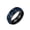 Black Blue, variant on Unisex 8mm Stainless Steel Creative Cool Beer Bottle Opener Chain Rotatable Fidget Ring Biker Anxiety Band Grooved Edge Silver Size 11
