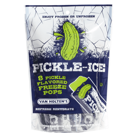 Van Holten's Pickles - Pickle-Ice Freeze Pops - 8 Pack