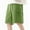 Green, variant on Plus Size Men's Solid Color Cargo Shorts Summer Casual Beach Shorts Lightweight Drawstring Shorts with Pockets