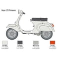 thumbnail image 4 of Skill 3 Model Kit Vespa 125 Primavera Scooter 1/9 Scale Model by Italeri, 4 of 4