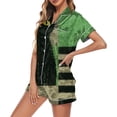 thumbnail image 2 of Halloween Pajamas for Women Set Pajamas for Family Pajamas Matching Set Short Sleeve T Shirt and Pants Day Pajama, 2 of 4