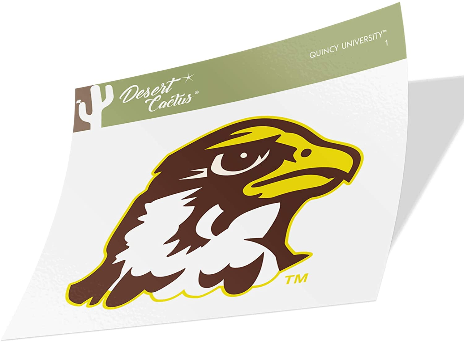 Quincy University Name Logo Vinyl Decal Laptop Water Bottle Car Scrapbook 15 Inch Sticker Quincy University Name Logo Vinyl Decal Laptop Water Bottle Car Scrapbook 15 Inch Sticker