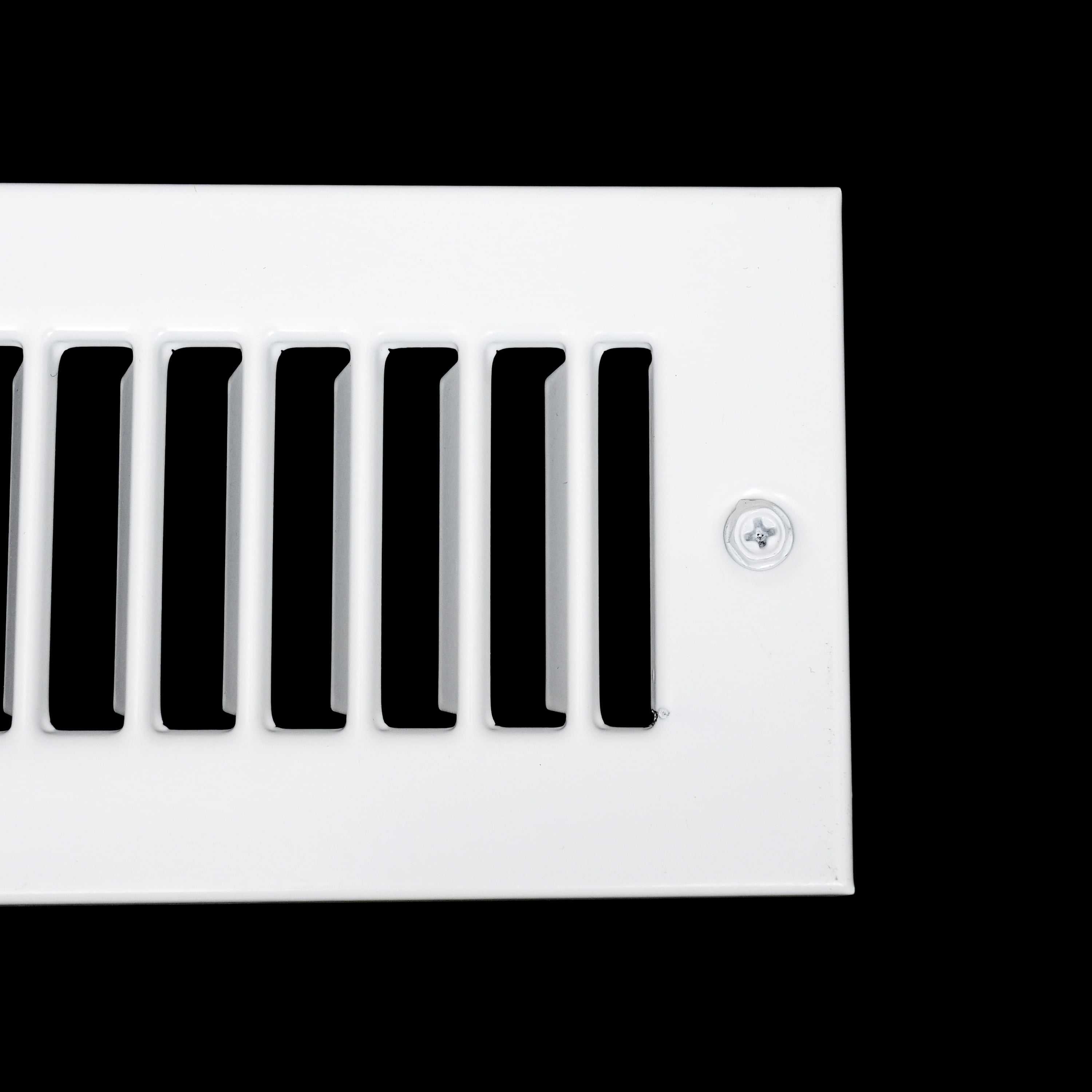 [2 Pack] Fits 2x14 Duct Opening | Toe Kick Vent Cover by Handua | Cabinet Toe Kick Space Register Grille | HVAC Toe Space Vent Cover | Outer Dimensions: 3 3/8" X 15 3/8" | White