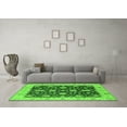 thumbnail image 3 of Ahgly Company Indoor Rectangle Oriental Green Traditional Area Rugs, 7' x 10', 3 of 4