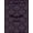 Purple, Pattern 8, variant on ODIKA 8'x10' Washable Area Rug Bat Gothic Damask Motif Vintage Filigree Scroll Ornamental Horror Flowing for Dining Room, Large Office, Lounge, Non-Slip Chair-Friendly Mat