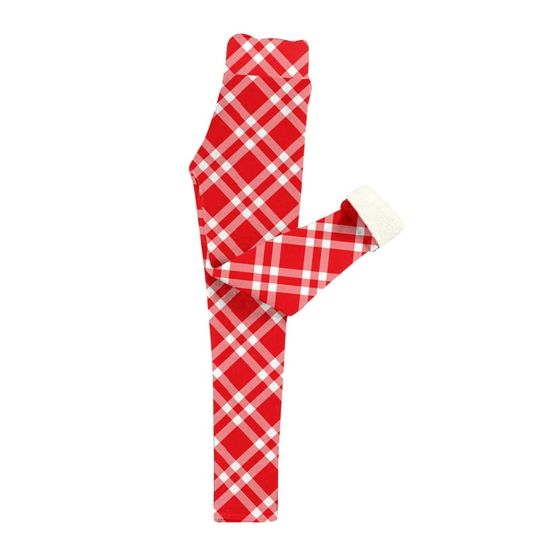 Walmart fleece shop christmas leggings