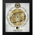 thumbnail image 2 of Jeffries, Oliver 15x17 Black Modern Framed Museum Art Print Titled - Zodiac Sphere I, 2 of 5