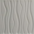 thumbnail image 5 of Ekena Millwork 19 5/8"W x 19 5/8"H Jackson EnduraWall Decorative 3D Wall Panel, Gloss Merlot (12-Pack for 32.04 Sq. Ft.), 5 of 6