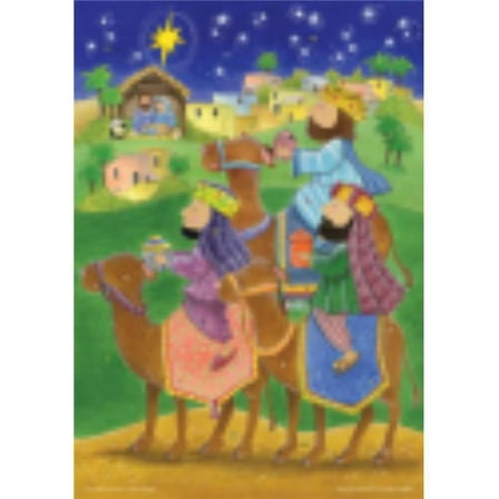 Vermont Christmas 156595 We Three Kings Medium Advent Calendar - 8.25 x 11.75 in.