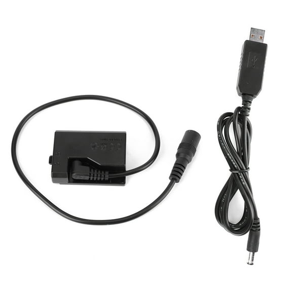 Batería Simulada USB Duradera De Plástico Estable A ACK-E10, Batería Simulada, Negra Para Cámara De Viaje De Senderismo Al Aire Libre