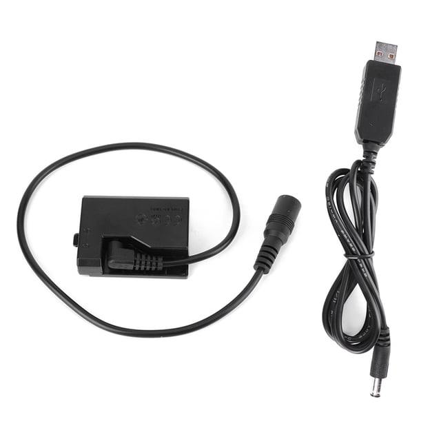 Batería Simulada USB Duradera De Plástico Estable A ACK-E10, Batería Simulada, Negra Para Cámara De Viaje De Senderismo Al Aire Libre