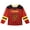 Maroon / yellow / black, variant on Harry Potter Gryffindor Mesh Hockey Jersey Long Sleeve T-Shirt Toddler to Big Kid