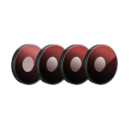 GAEKOL 4-Packs Lens Filter Kit for DJI Osmo Action 6 Camera Accessories, ND8/ND16/ND32/ND64 Polarizing Neutral Density HD Filter Lens Protective Protector Cover for DJI Action 6