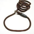 thumbnail image 2 of SHISUYAN 0.6*140cm Pet Dog Nylon Adjustable Loop Training Lead Collar Leash Traction Rope (Coffee), 2 of 5