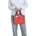 thumbnail image 6 of Honeii Ladybugs On Red Polka Dot Print Lunch Bag Women, Lunch Box Lunch Bag for Women Adult Men, Small Leakproof Cute Lunch Tote Large Capacity Reusable, 6 of 8