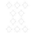 thumbnail image 3 of Jumpingount Tobillera para niñas, pulseras de tobillo de estilo Simple exquisito, adorno de pie, cadenas de pies únicas para decoración de plata perla 10piezas, 3 of 6