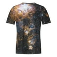 thumbnail image 5 of Ikevan Men's Street Casual Interesting Design Printed Round Neck Short Sleeve, 5 of 6