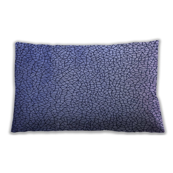 Ahgly Company Outdoor Rectangular Contemporary Lumbar Throw Pillow, 13 inch by 19 inch