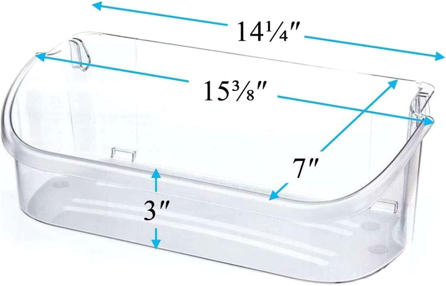 UPGRADE 240356402 Refrigerator Door Bin Replacement Part, Compatible with Refrigerator Door Shelf FGUS2642LF0 FGHS2644KF2, LGUS2642LE0 FRS6LF7FBA LFSS2612TF0 FFSS2615TS0 Door Bin