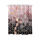 thumbnail image 1 of Cortina de ducha de tela, diseño impermeable y poliéster, de secado rápido, cortinas de ducha para baño, 1 of 5