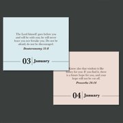 Verse A Day Perpetual Calendar