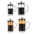 thumbnail image 4 of Storage Containers, Clearance! Fenull 600Ml Amber French Press, Storage Container, 1X Household Filter Sharing Pot Colored Glass Pot, 4 of 8
