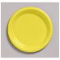 thumbnail image 2 of Touch of Color Plastic Banquet Plate, 10", Mimosa, 20 Ct, 2 of 2