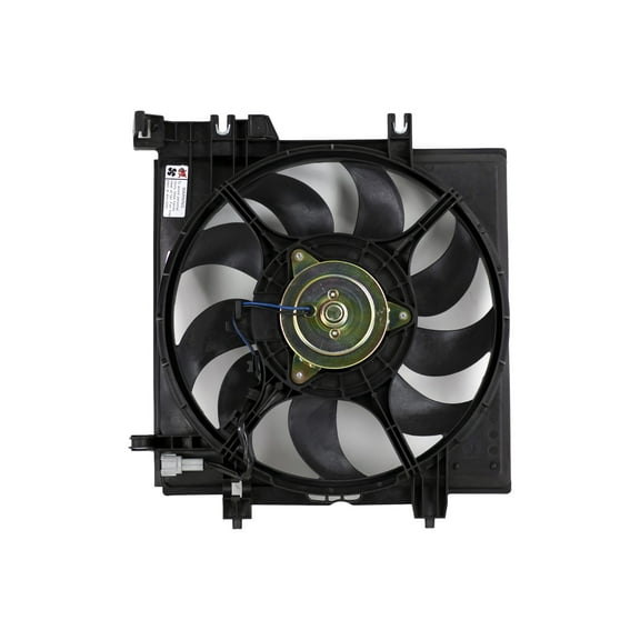 Engine Cooling Fan Assembly - Pacific Best Inc. Fit/For SU3115127 08-10 Subaru Impreza, 09-12 WRX, 09-13 Forester